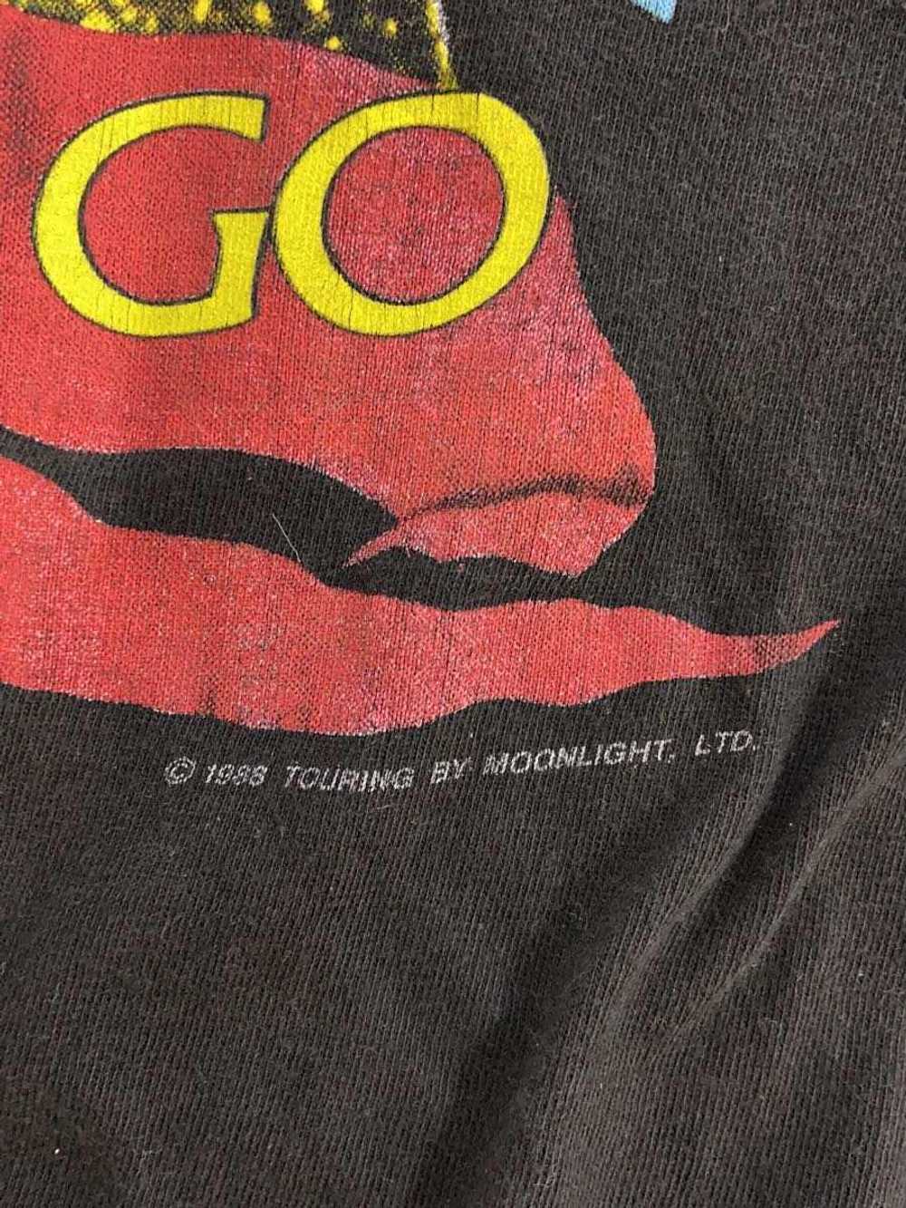 80s T-shirt 80S/Vintage/Robert Plant/Non Stop Go … - image 7