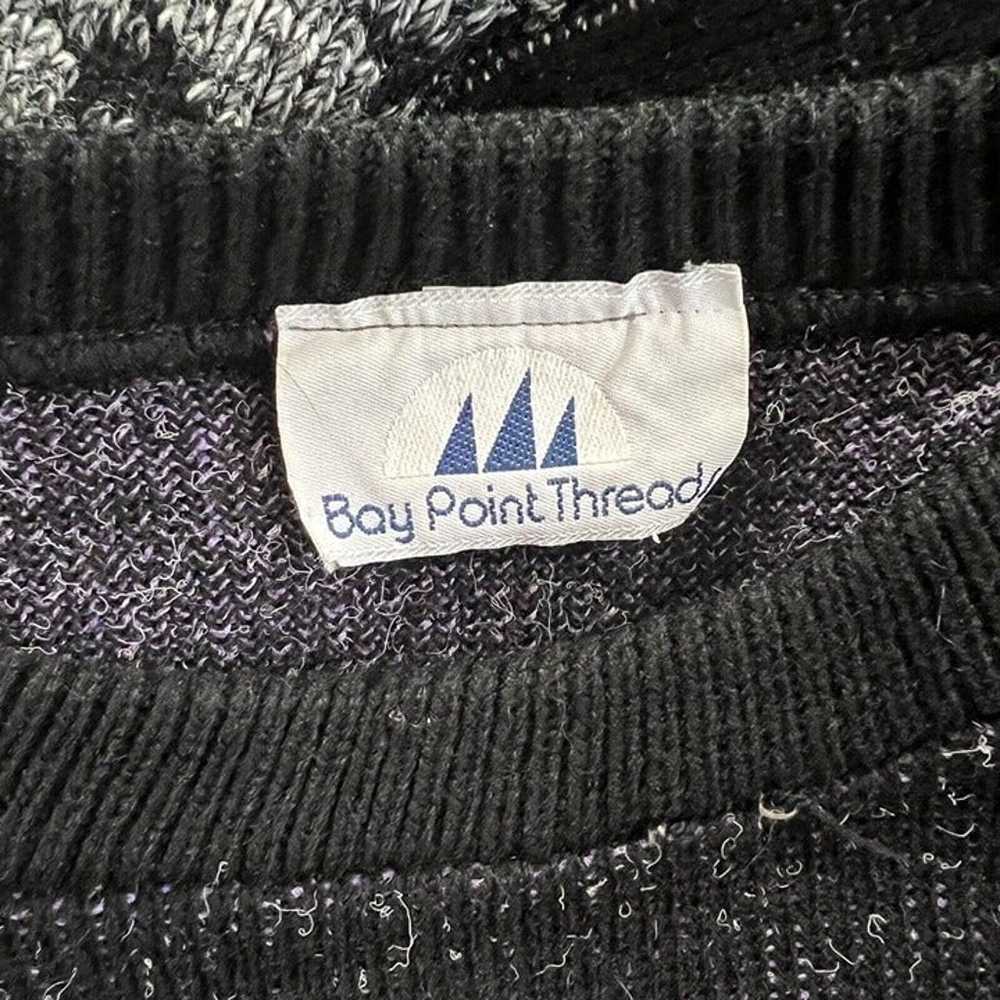 Bay Point Threads Black and Neon Purple Blue Pink… - image 10