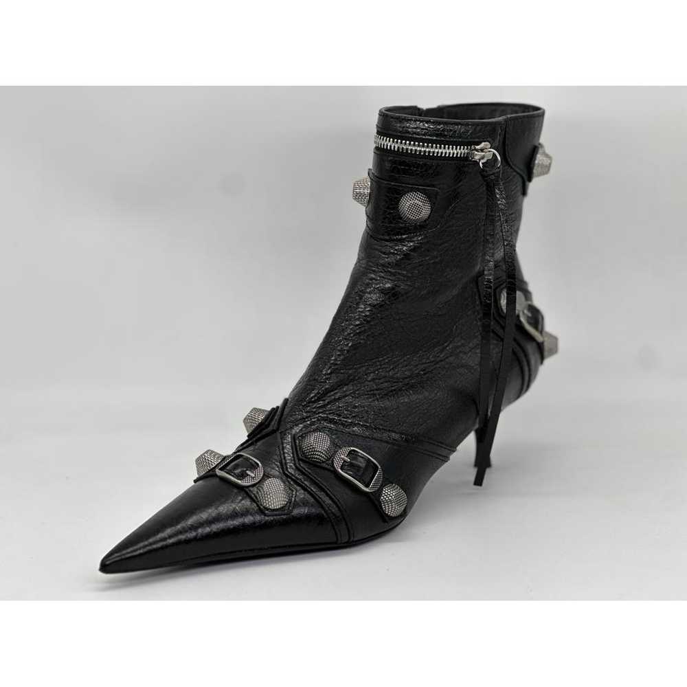 Balenciaga Cagole leather ankle boots - image 10