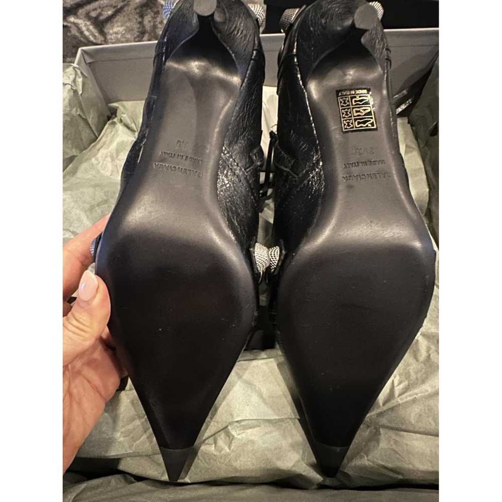 Balenciaga Cagole leather ankle boots - image 11