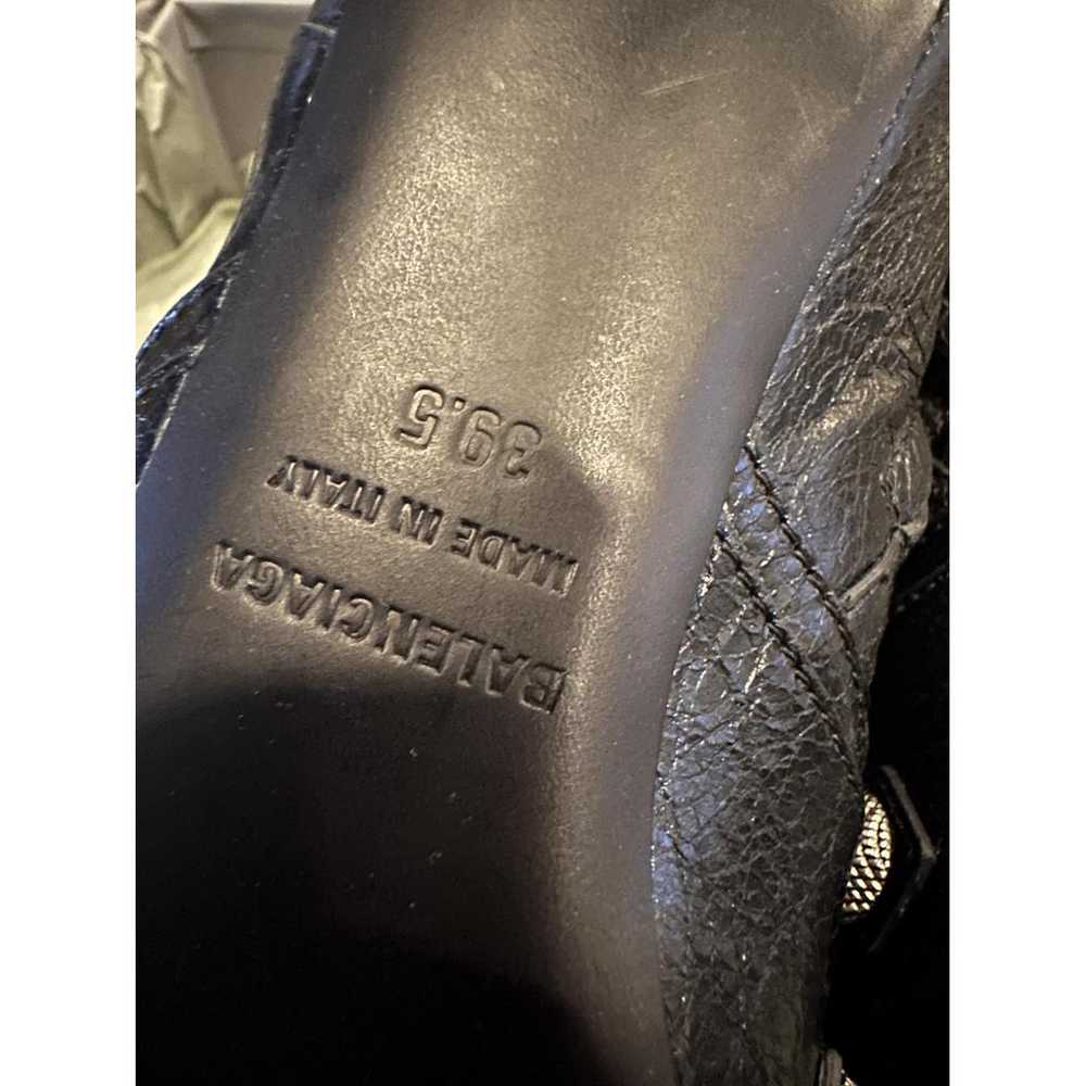 Balenciaga Cagole leather ankle boots - image 12