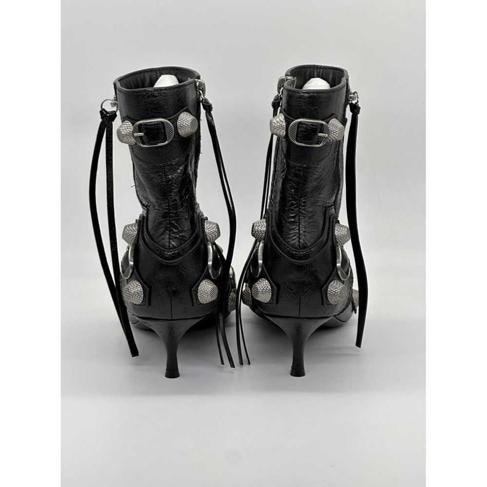 Balenciaga Cagole leather ankle boots - image 6