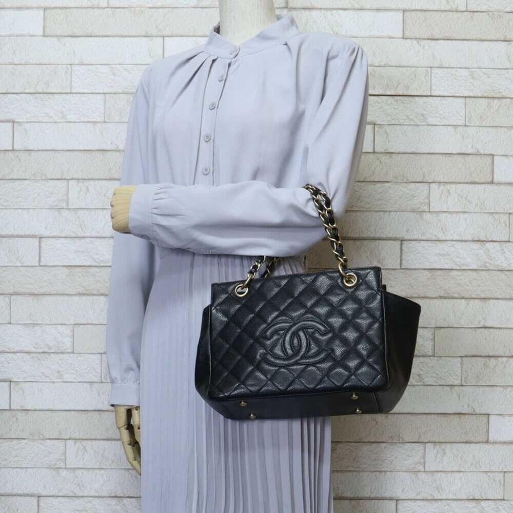 Chanel Chanel PST Tote Matelasse Shoulder Bag Cav… - image 2