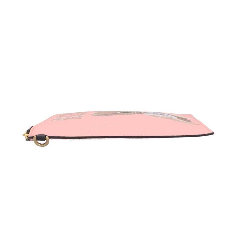 Moschino Moschino Clutch Bag Leather Pink Women's… - image 4