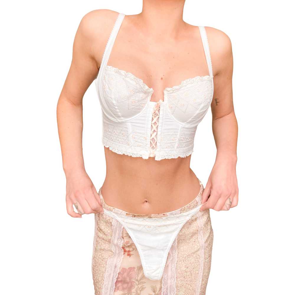 Chantal Thomass 90's bustier lingerie set - image 1
