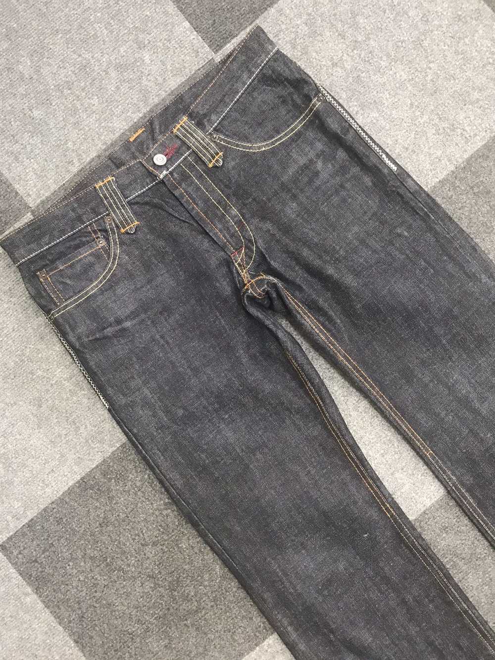 Biker Jeans × Japanese Brand ARCHIVAL BLUE WAYS S… - image 3