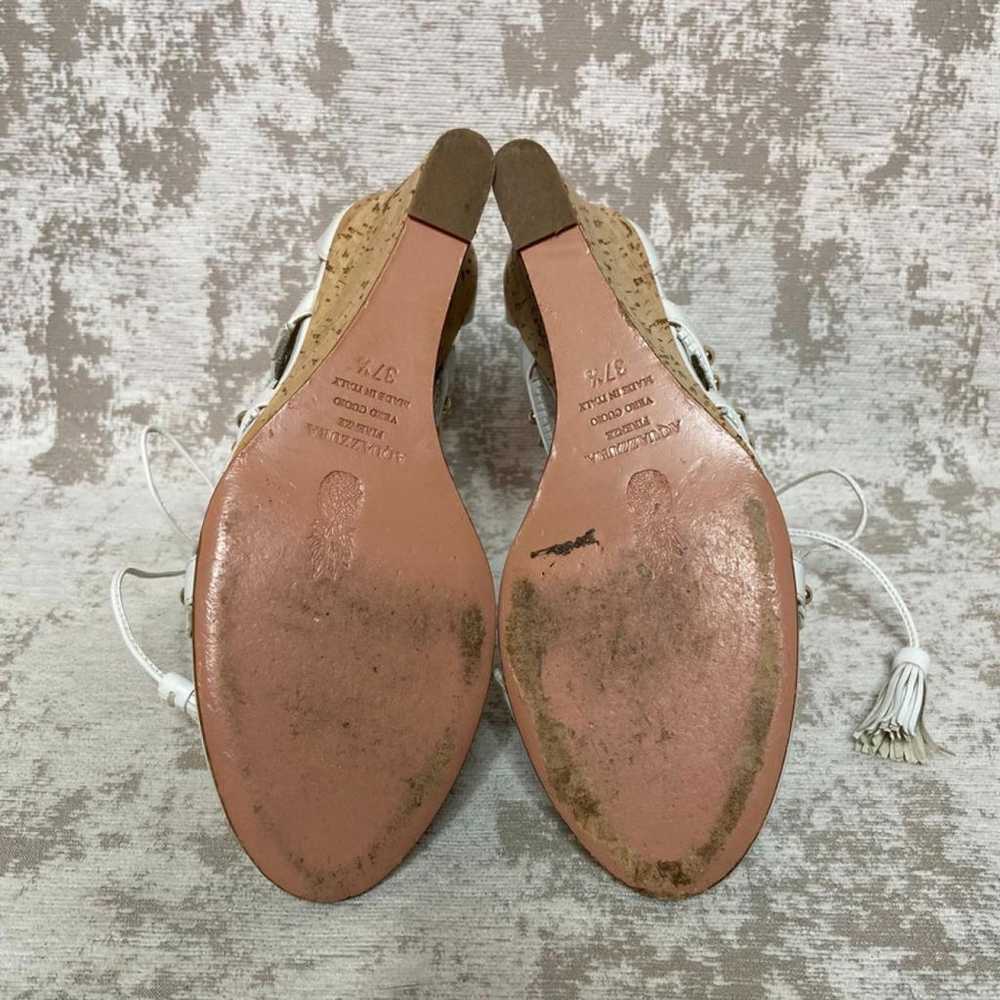 Aquazzura Leather sandal - image 6