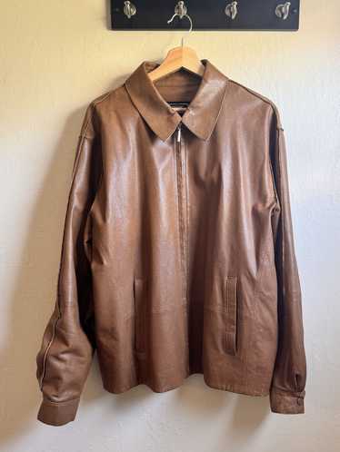 Leather Jacket × Vintage Vintage Leather Jacket