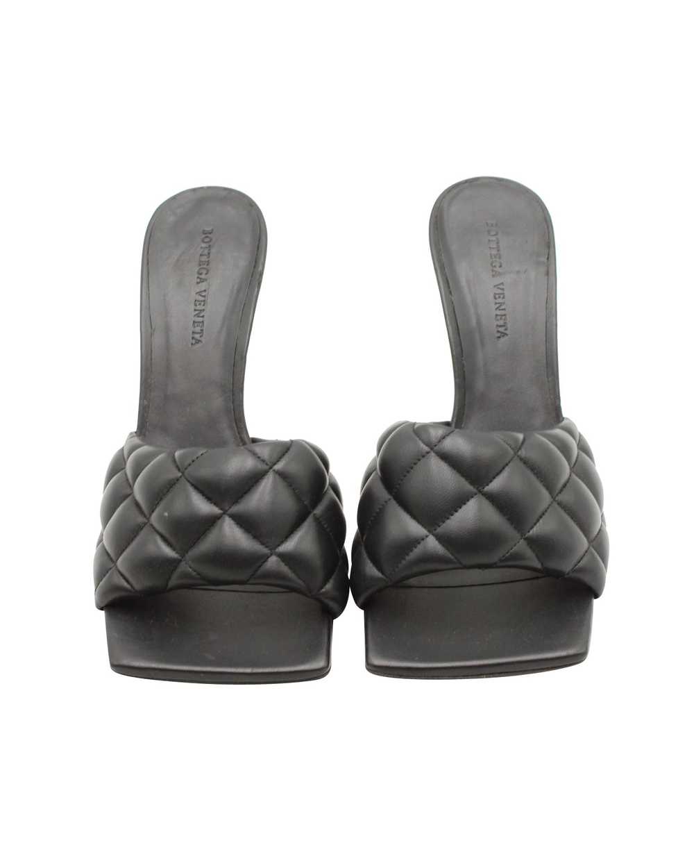 Product Details Bottega Veneta Black Leather Padd… - image 3