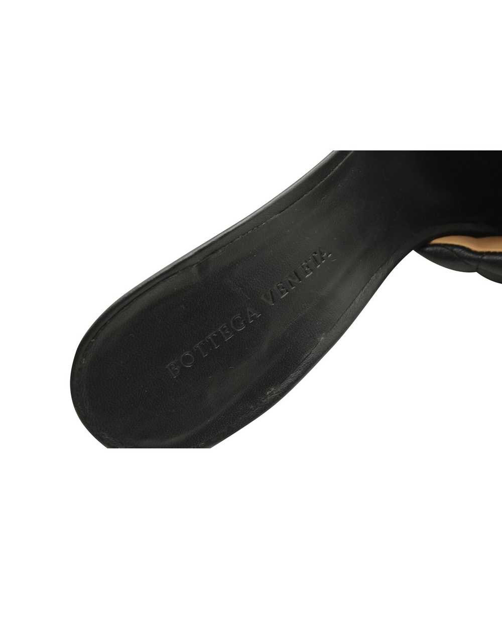 Product Details Bottega Veneta Black Leather Padd… - image 6