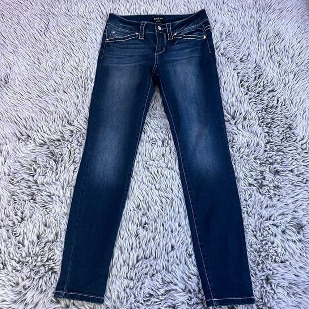 Mcbling Bedazzled Pocket Bebe Jeans - image 3