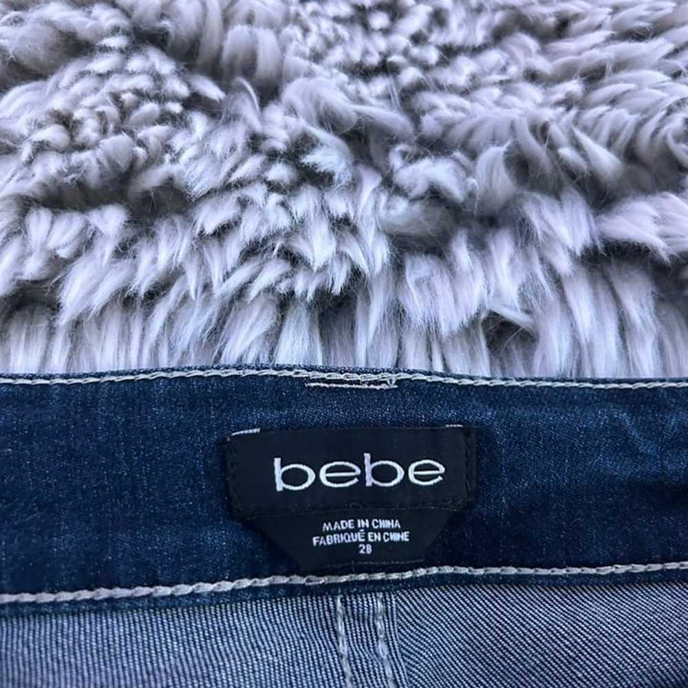 Mcbling Bedazzled Pocket Bebe Jeans - image 5