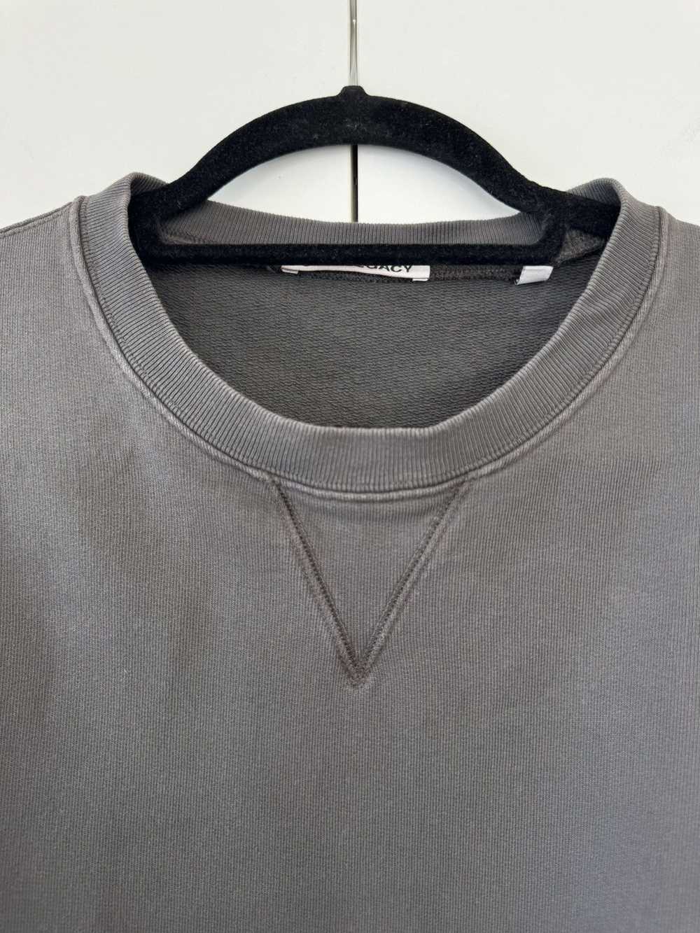 Our Legacy Base Sweat Crewneck in Grey Cotton SS2… - image 4