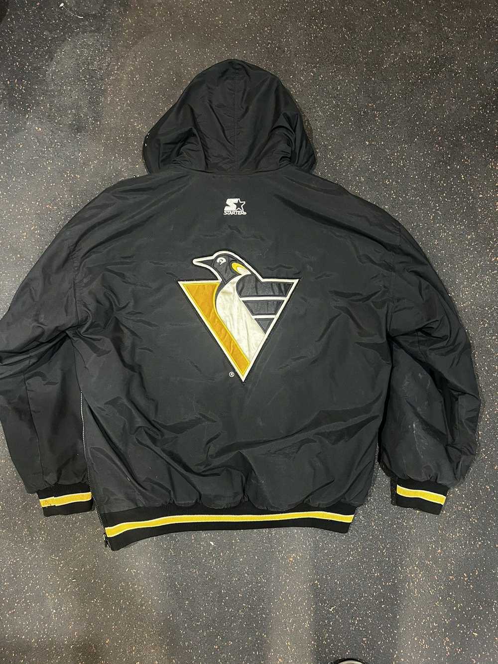 NHL × Sportswear × Starter Vintage 90s Pittsburgh… - image 3