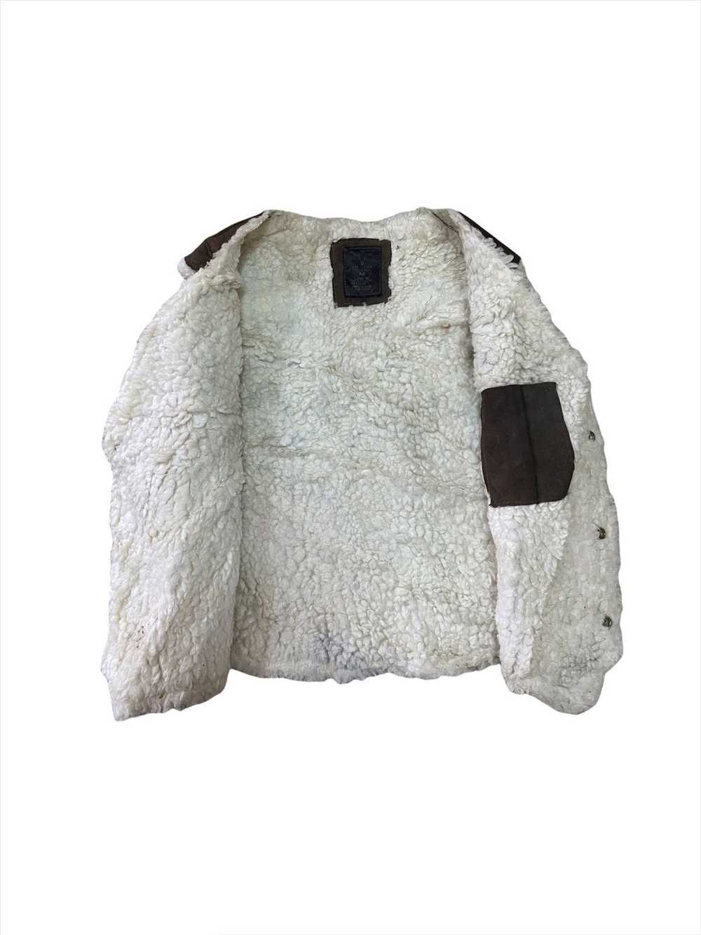 Leather × Mink Fur Coat × Tracey Vest Faur Fur Pa… - image 4