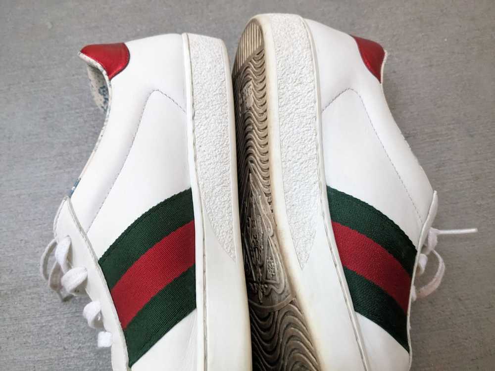 Gucci Gucci Ace Sneakers 11 White Leather Low Top… - image 12
