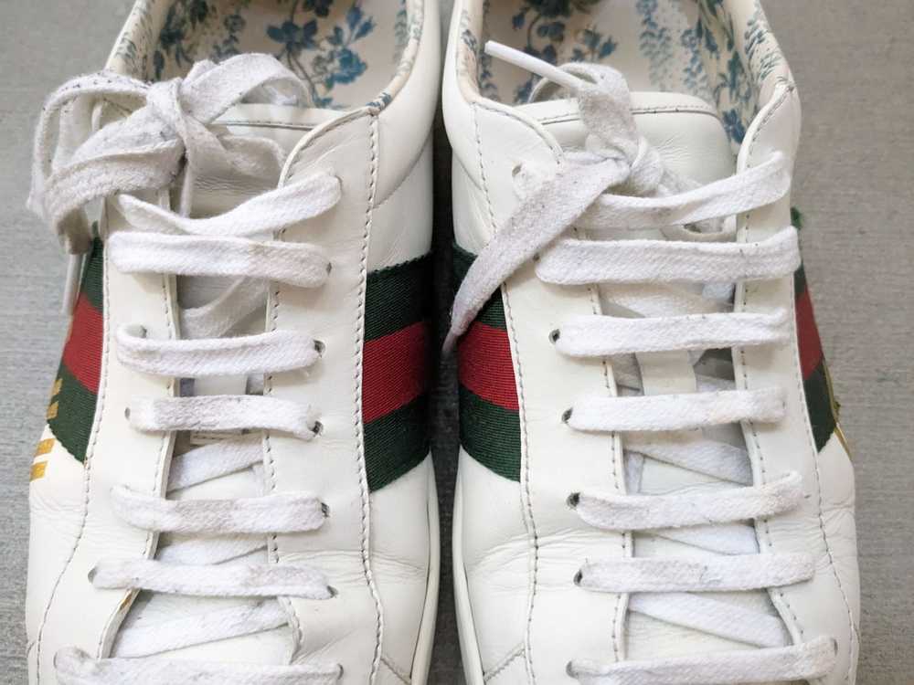 Gucci Gucci Ace Sneakers 11 White Leather Low Top… - image 4