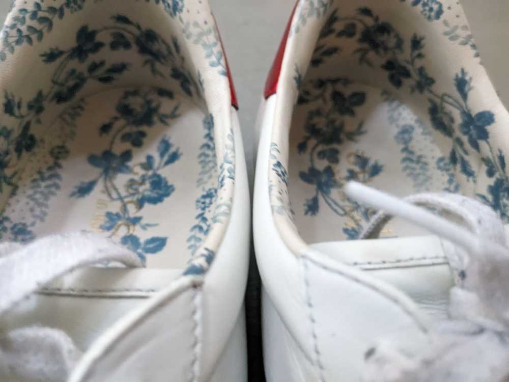 Gucci Gucci Ace Sneakers 11 White Leather Low Top… - image 8