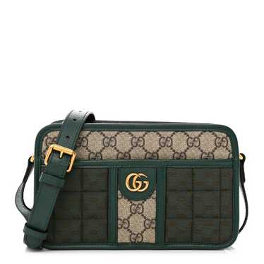 GUCCI GG Supreme Monogram Quilted Mini GG Shoulde… - image 1