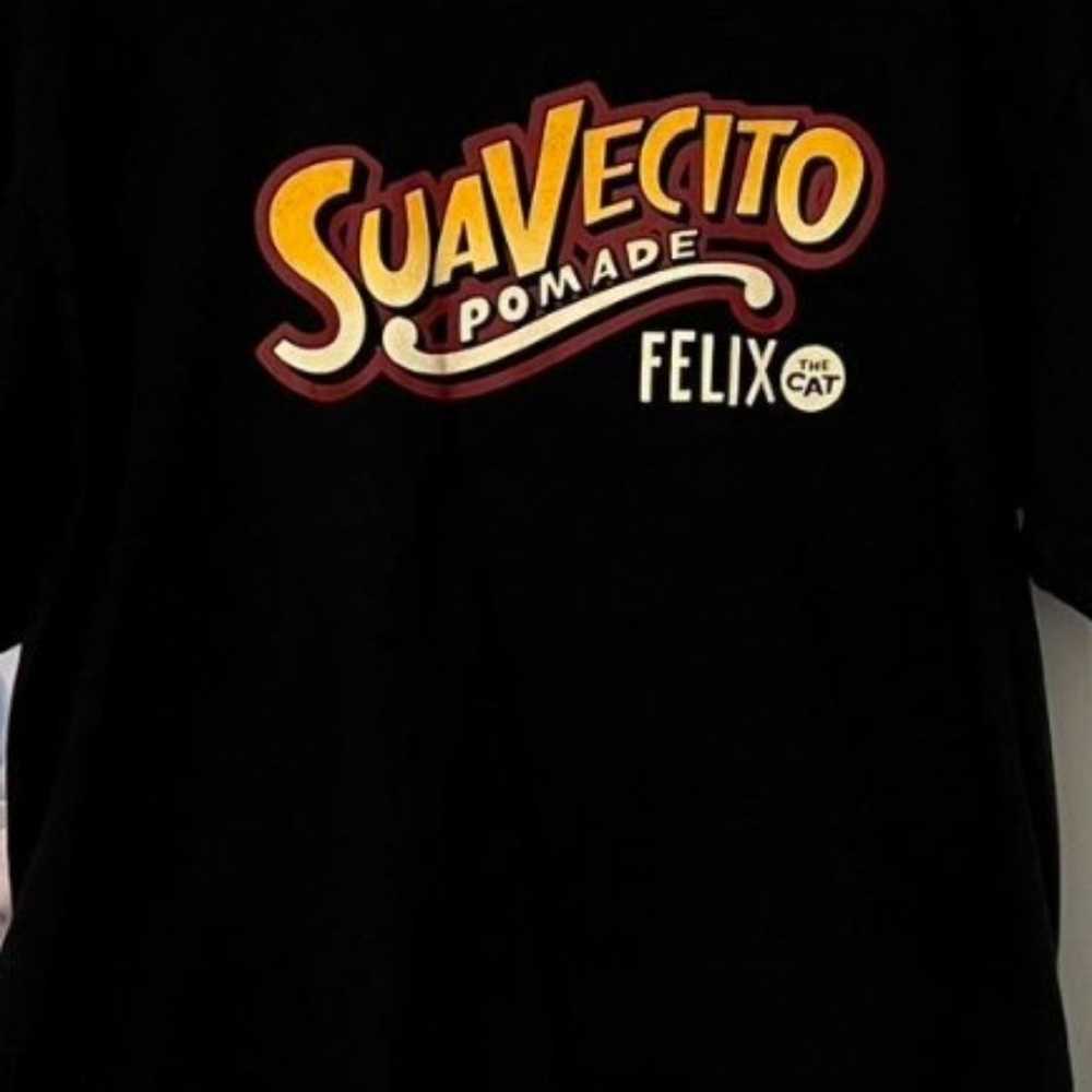 Suavecito Pomade x Felix The Cat Orange graphic t… - image 2