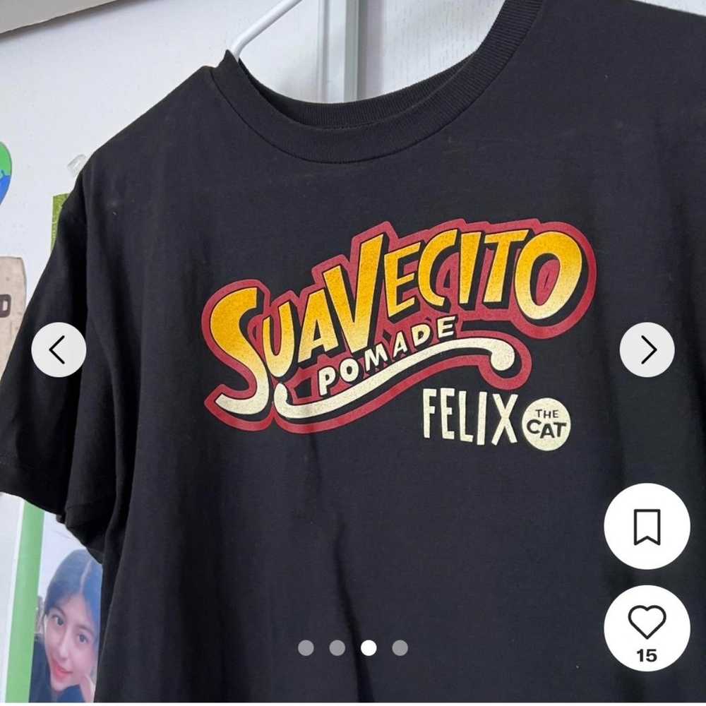 Suavecito Pomade x Felix The Cat Orange graphic t… - image 3