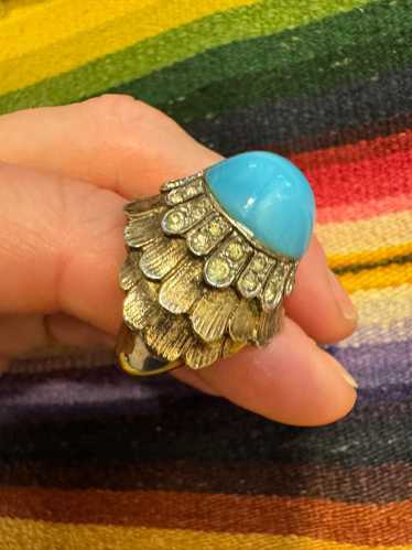 Vintage Sterling Feather Ring | Used, Secondhand,…