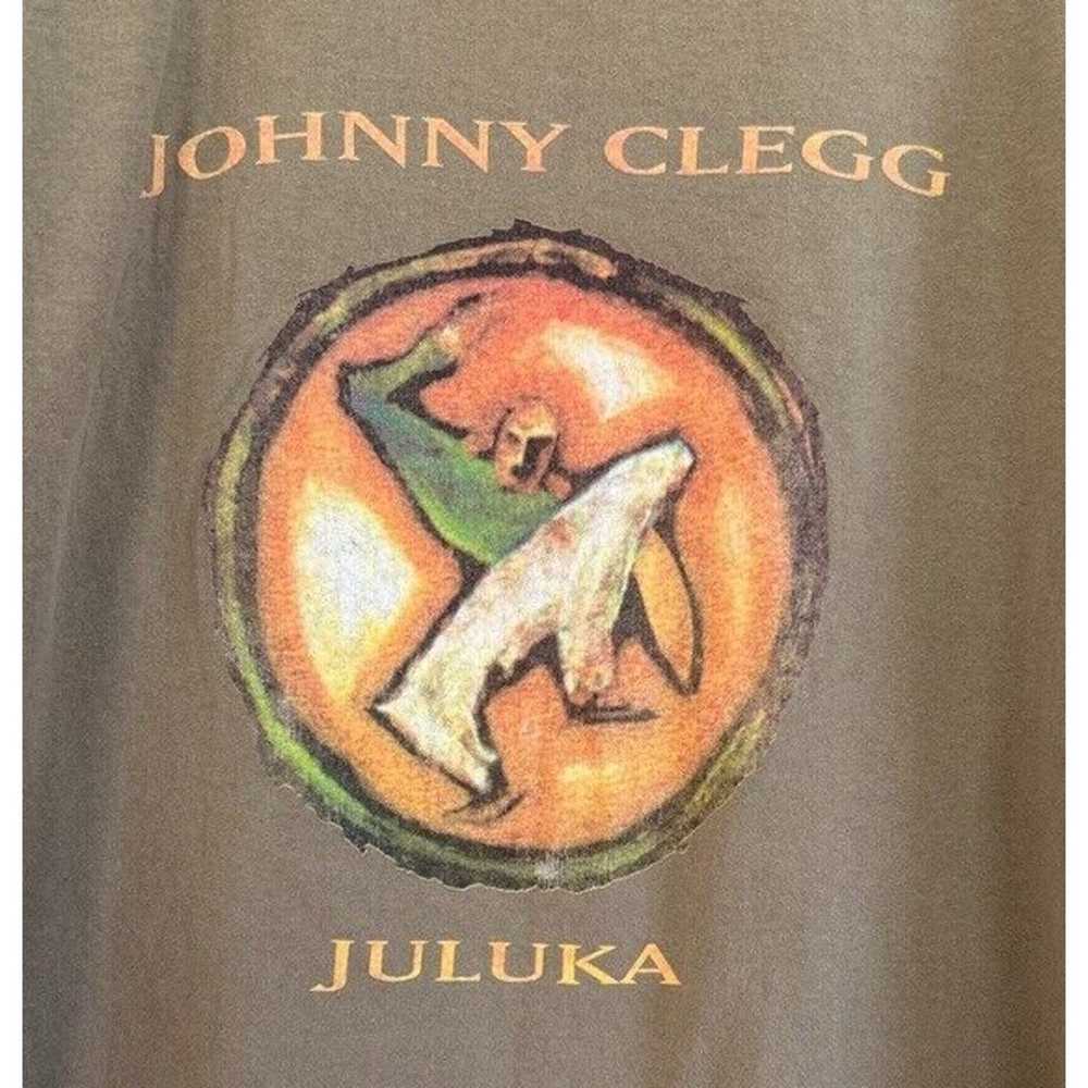 Vintage Johnny Clegg Juluka Single Stitch T Shirt… - image 2