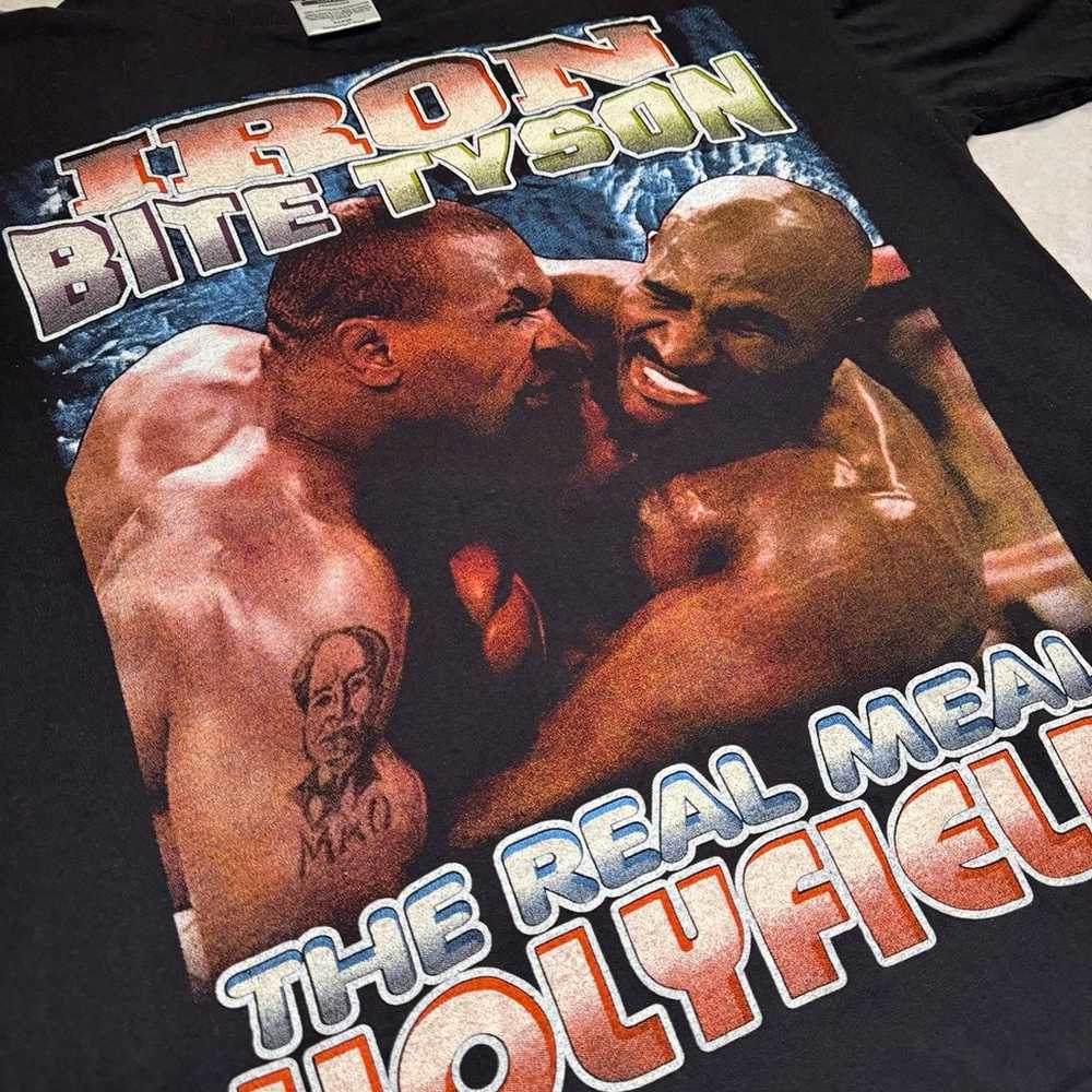Vintage iron Mike bite Tyson real meal holyfield … - image 2