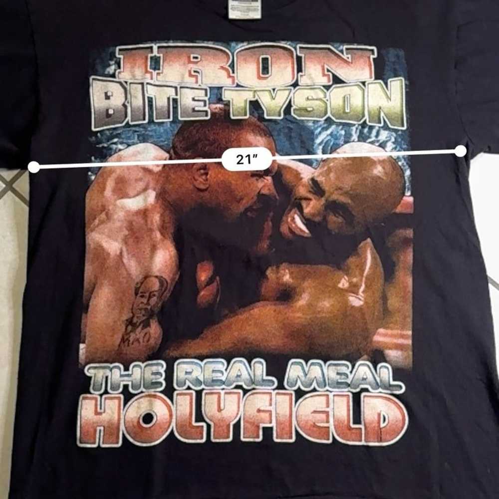 Vintage iron Mike bite Tyson real meal holyfield … - image 7