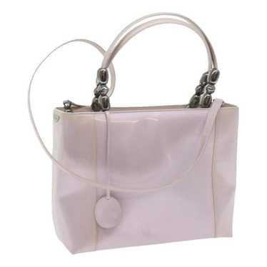 Dior Lady Perla patent leather handbag