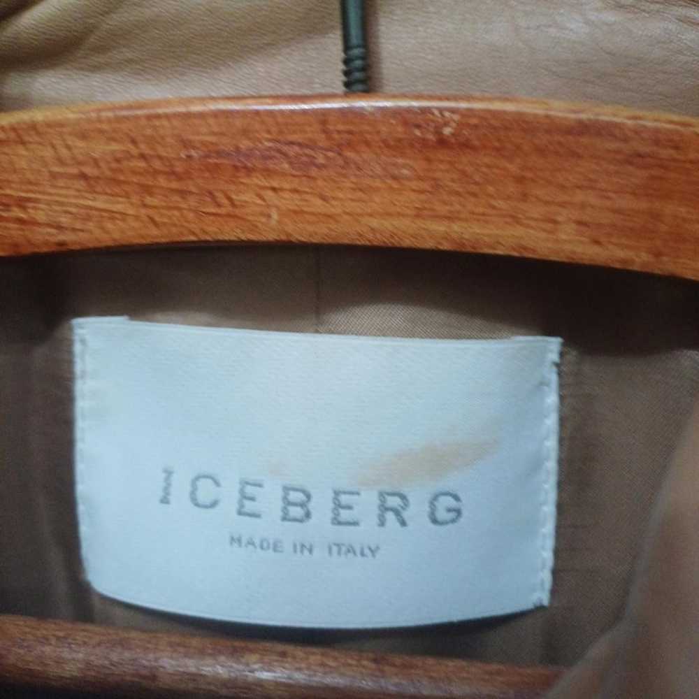 Iceberg Leather biker jacket - image 2
