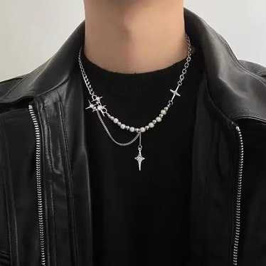 Jewelry × Streetwear × Very Cool CROSS Necklace P… - image 1