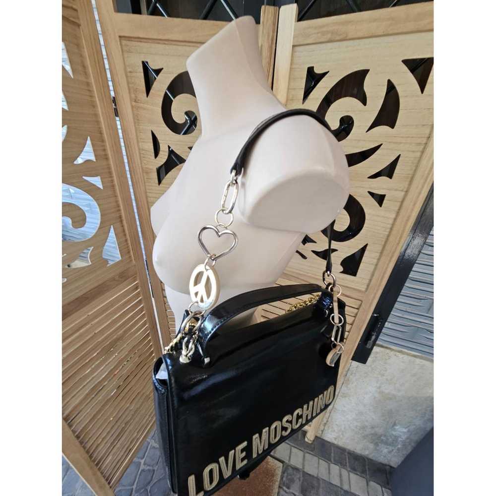 Moschino Love Patent leather crossbody bag - image 7