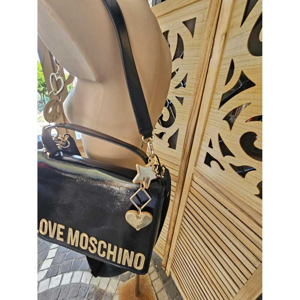 Moschino Love Patent leather crossbody bag - image 9