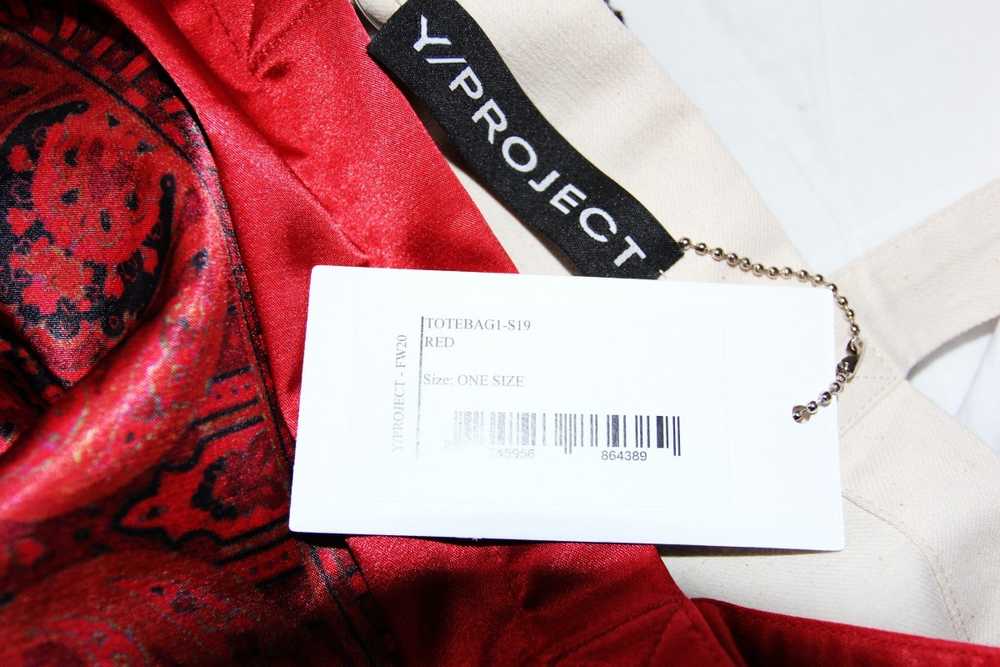 BNWT AW20 Y/PROJECT SCARF TOTE BAG - image 11