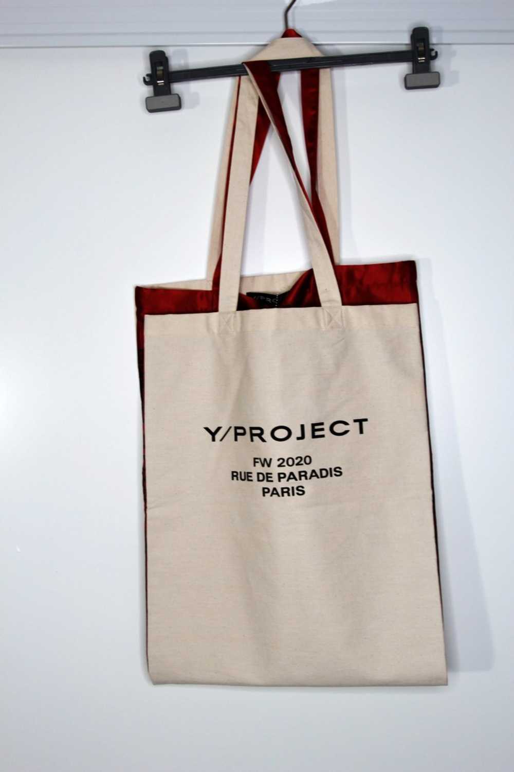 BNWT AW20 Y/PROJECT SCARF TOTE BAG - image 8