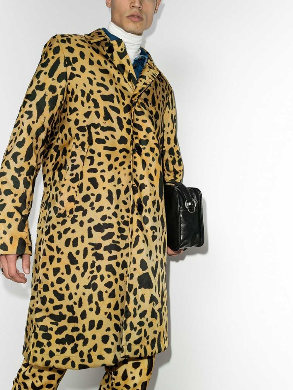 BNWT AW20 DRIES VAN NOTEN ROAL LEOPARD PRINT COAT… - image 1