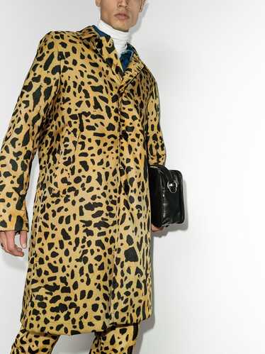 BNWT AW20 DRIES VAN NOTEN ROAL LEOPARD PRINT COAT… - image 1