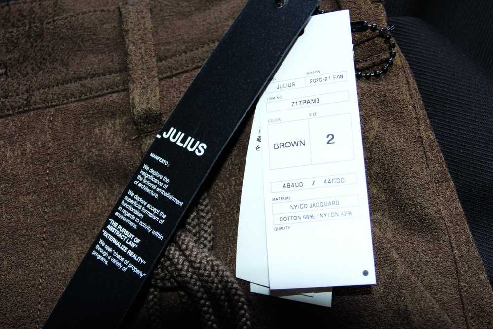 BNWT AW20 JULIUS "DUKKHA" DRAPED JACQUARD PANTS 2 - image 10