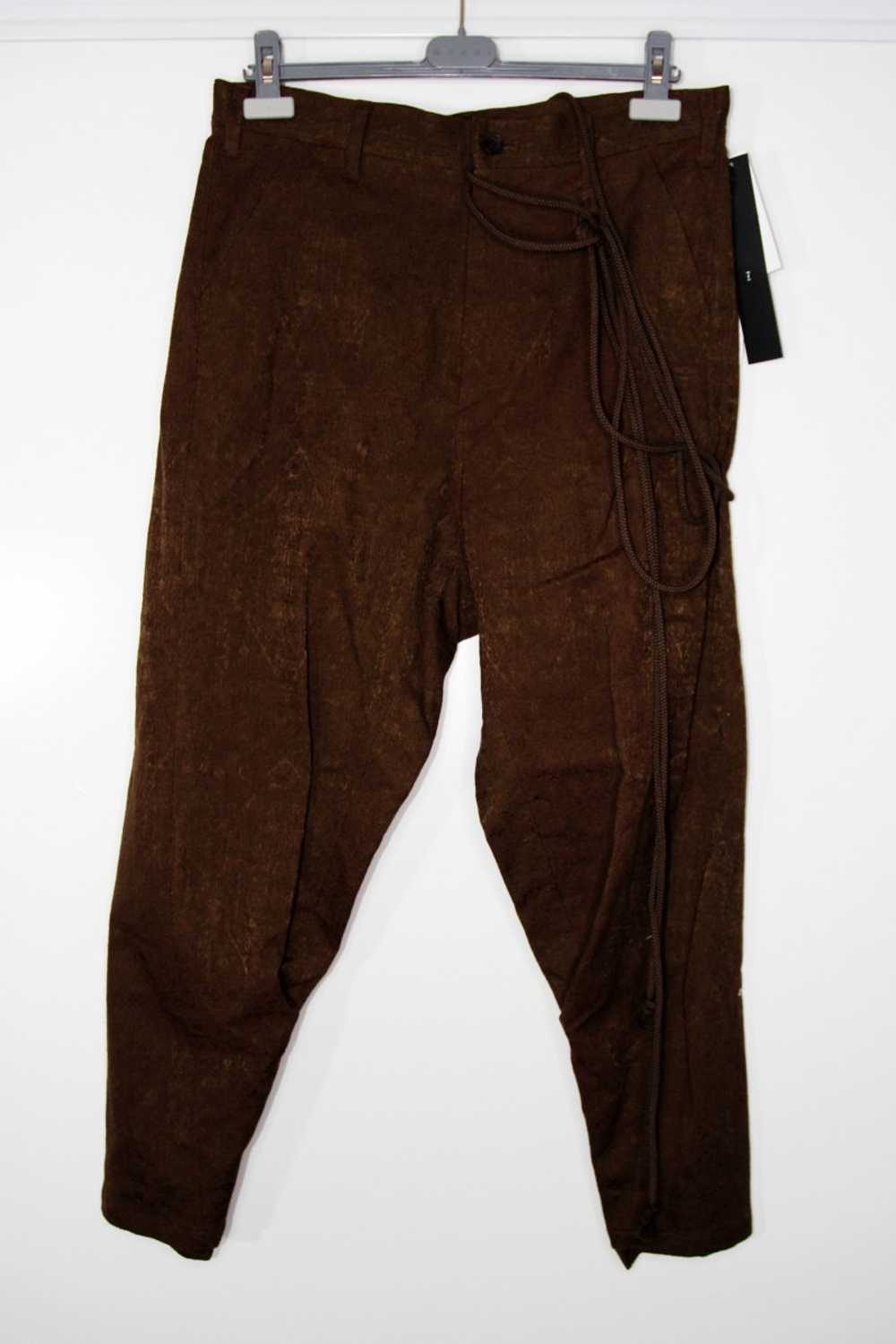 BNWT AW20 JULIUS "DUKKHA" DRAPED JACQUARD PANTS 2 - image 2