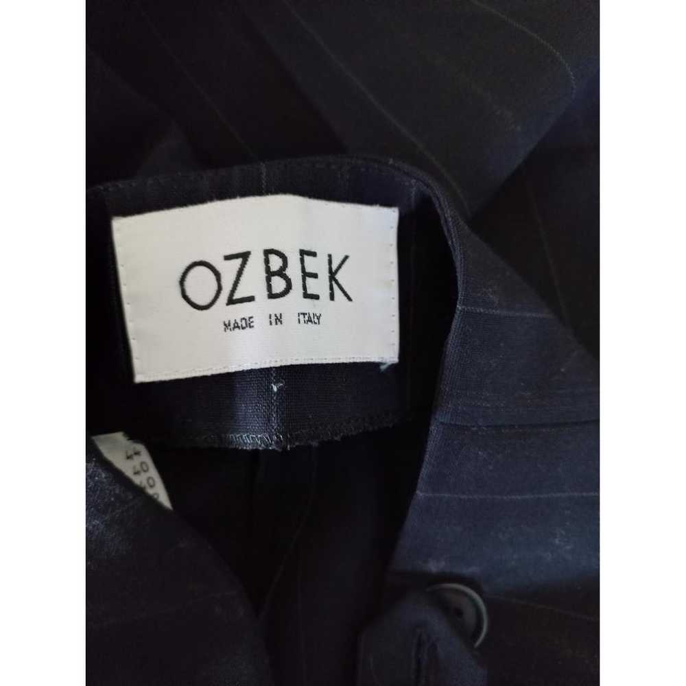 Rifat Ozbek Linen straight pants - image 3