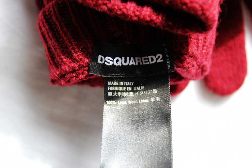 BNWT AW20 DSQUARED2 LOGO PATCH WOOL GLOVES - image 4