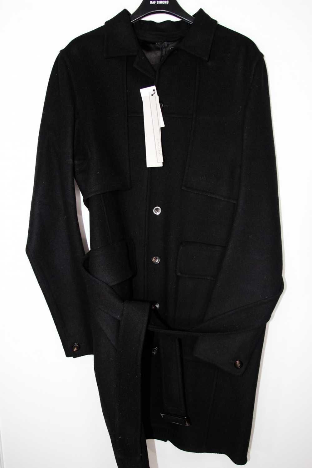 BNWT AW19 RICK OWENS "LARRY" TRENCH COAT 50 - image 3