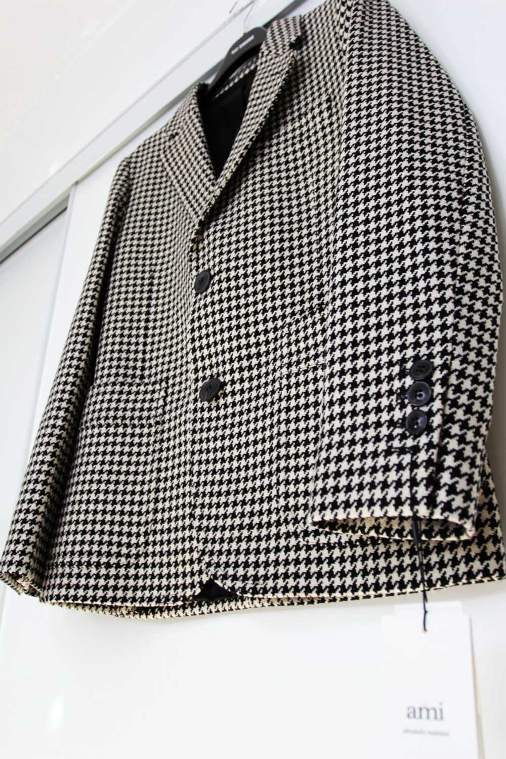 AMI Paris BNWT AW20 HOUNDSTOOTH BLAZER 48 - image 7