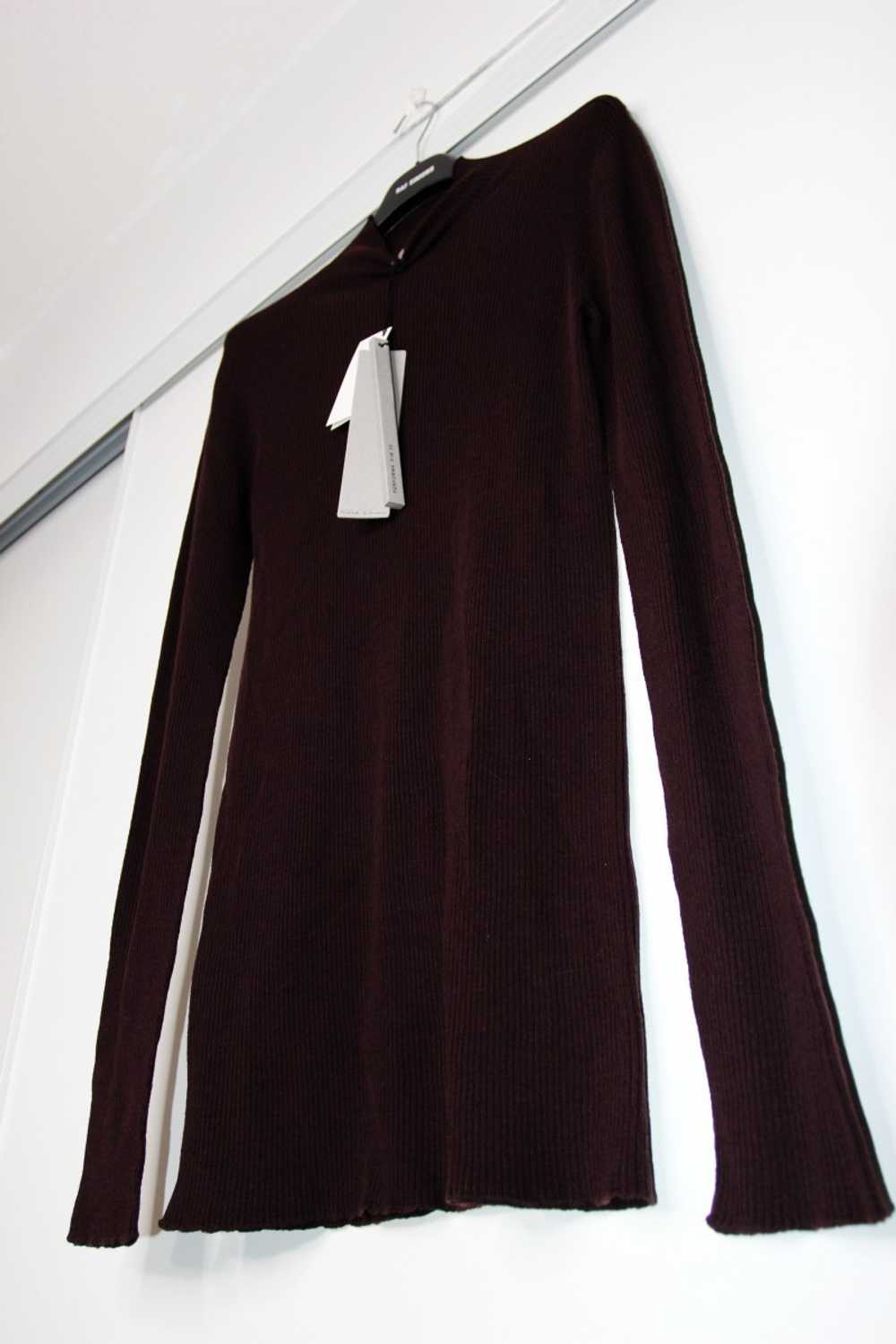 BNWT AW20 RICK OWENS "PERFORMA" RIBBED LUPETTO SW… - image 4