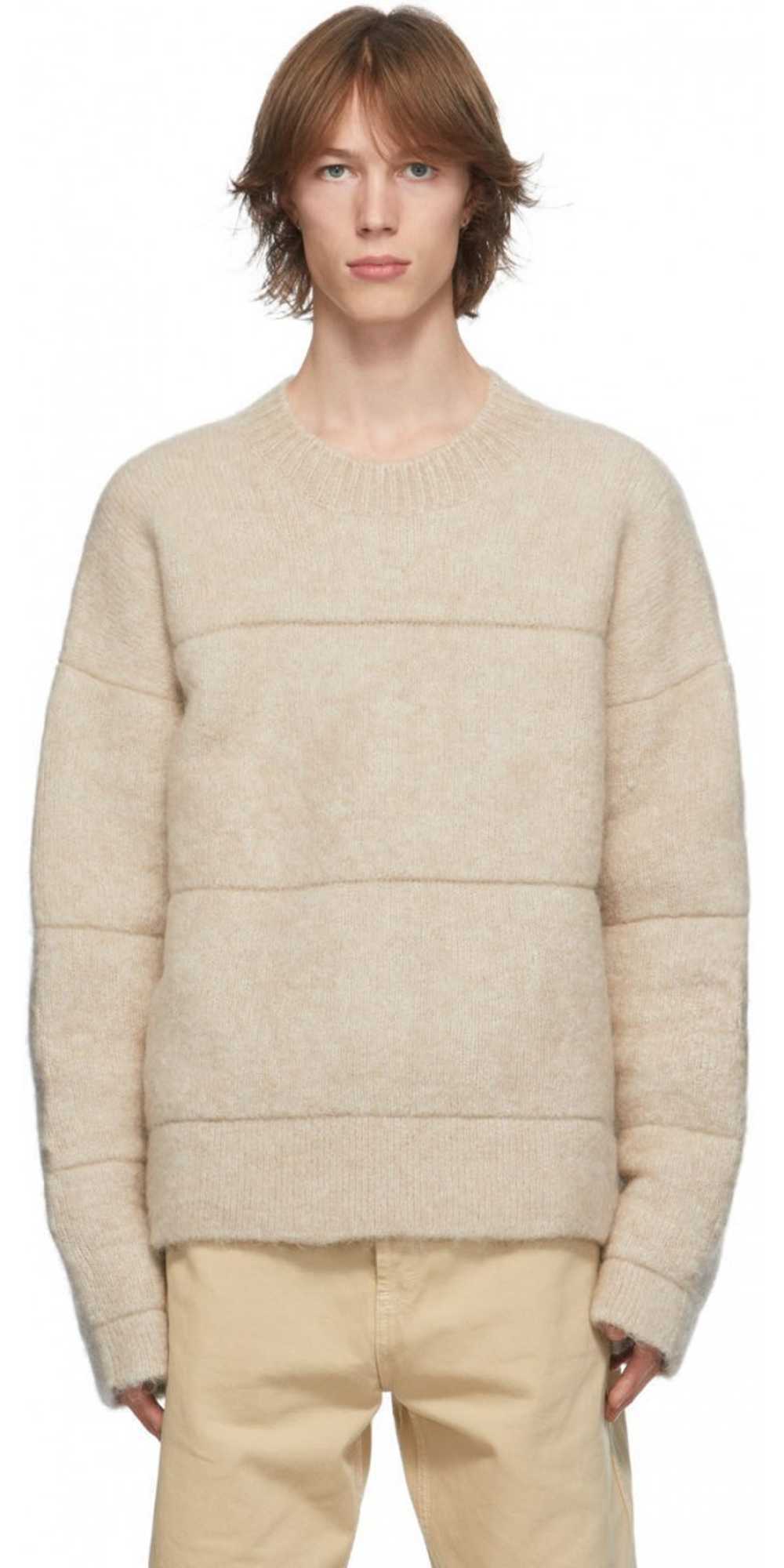 BNWT AW20 JACQUEMUS LA MAILLE ALBI SWEATER L - image 1