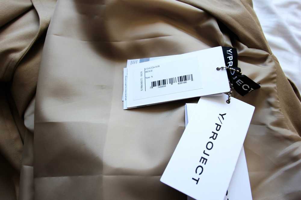 BNWT SS20 Y/PROJECT INFINITY EXAGGERATED TRENCH C… - image 6