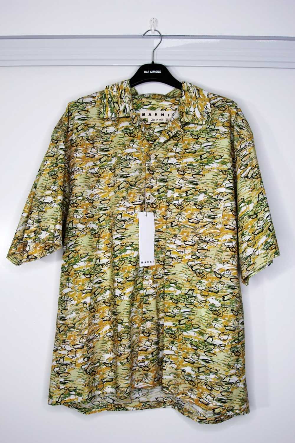 BNWT SS20 MARNI SKETCHED PRINT SHIRT 48 - image 2