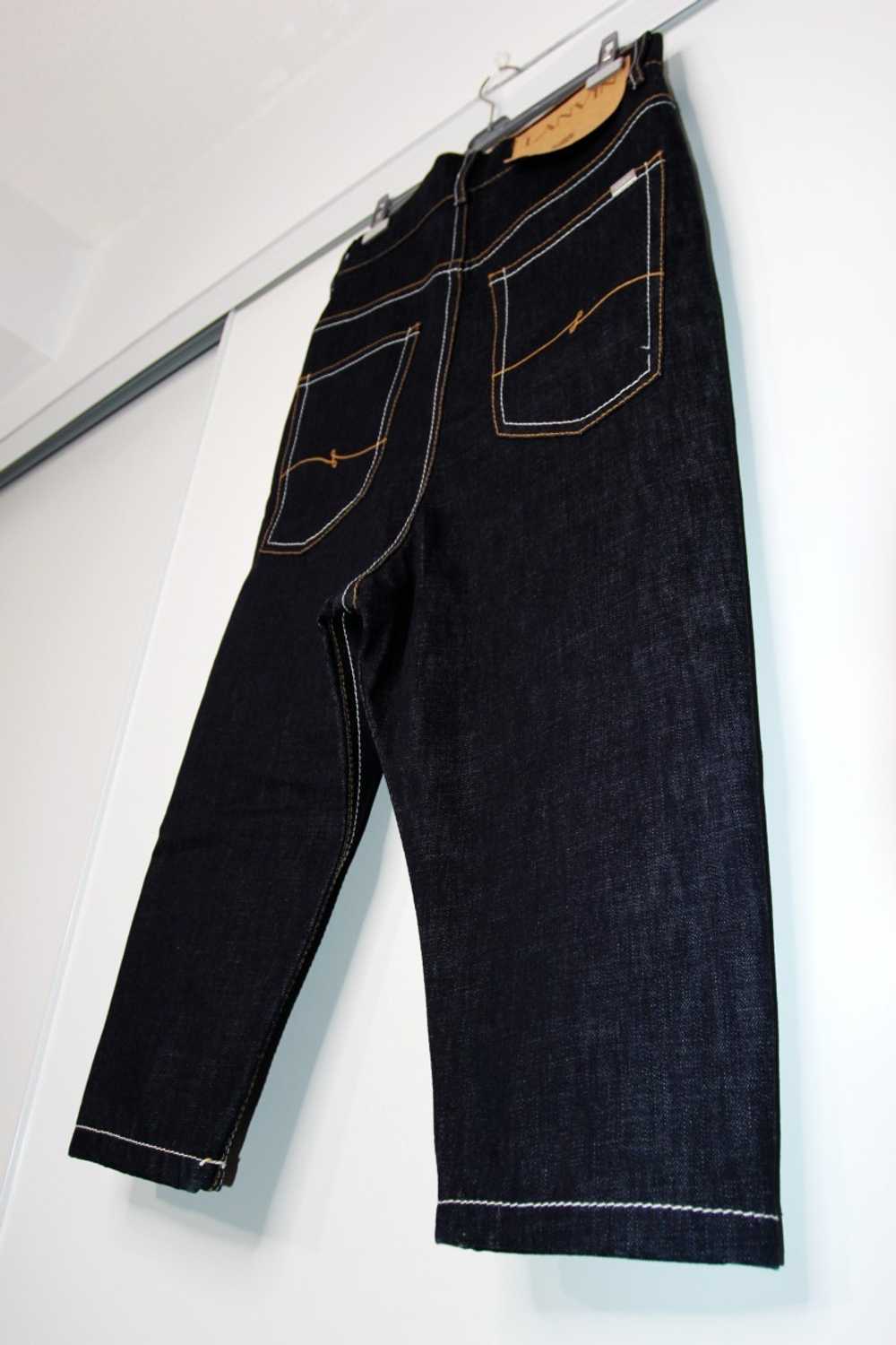 BNWT AW20 LANVIN DROP CROTCH JEANS 30 - image 10