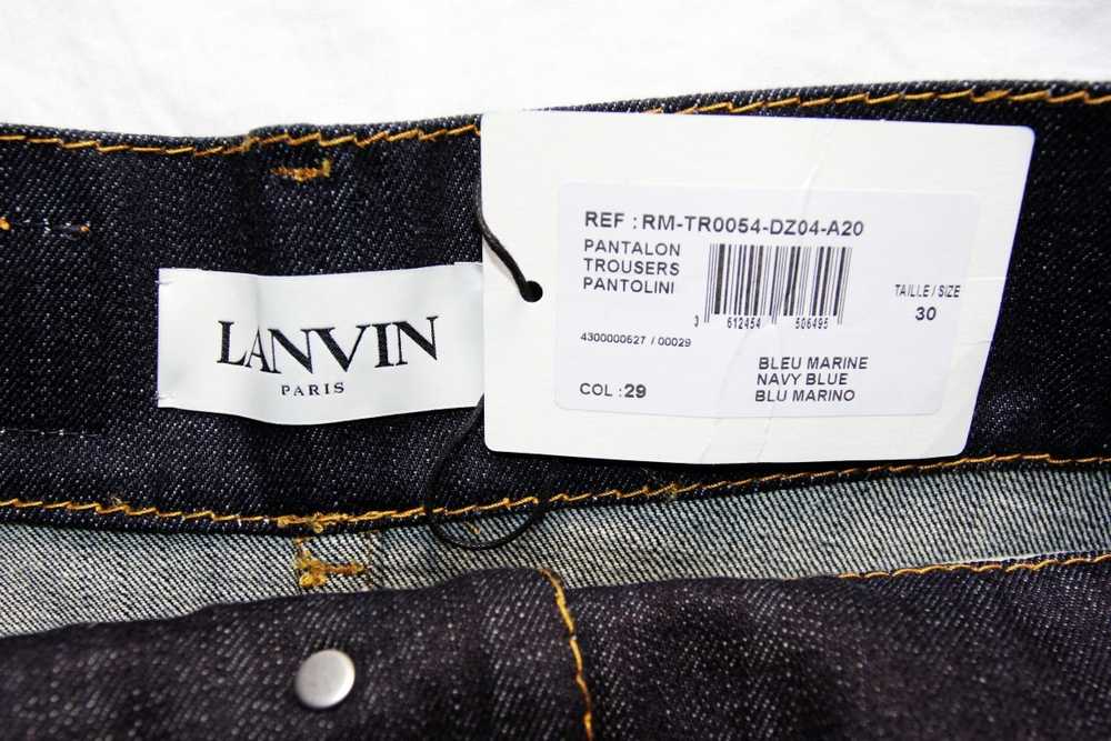 BNWT AW20 LANVIN DROP CROTCH JEANS 30 - image 12